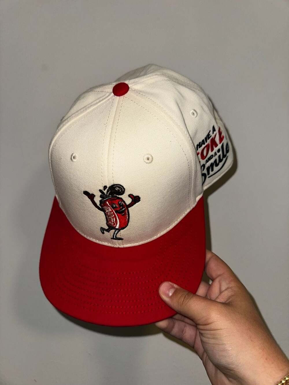 Vintage Coca-Cola Have A Coke And A Smile Snapback Hat